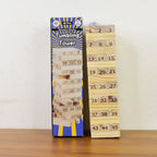 Wooden Tumbling Tower Game 48pc Family Stacking Blocks | Puzzle Vista - Detail View 7