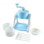 ALVENZA Manual Ice Gola Maker – Portable Blue Ice Slush Machine