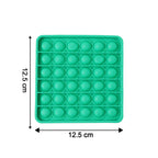 Stress Relief Silicone Pop It Fidget Toy Durable & Portable - Front View