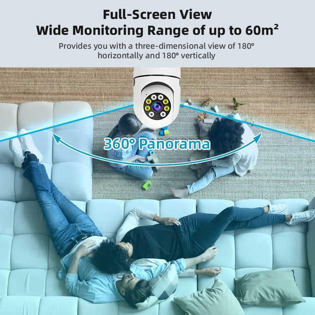 ALVENZA 360 Degree WiFi Camera – Panoramic Fisheye Security | DeoDap