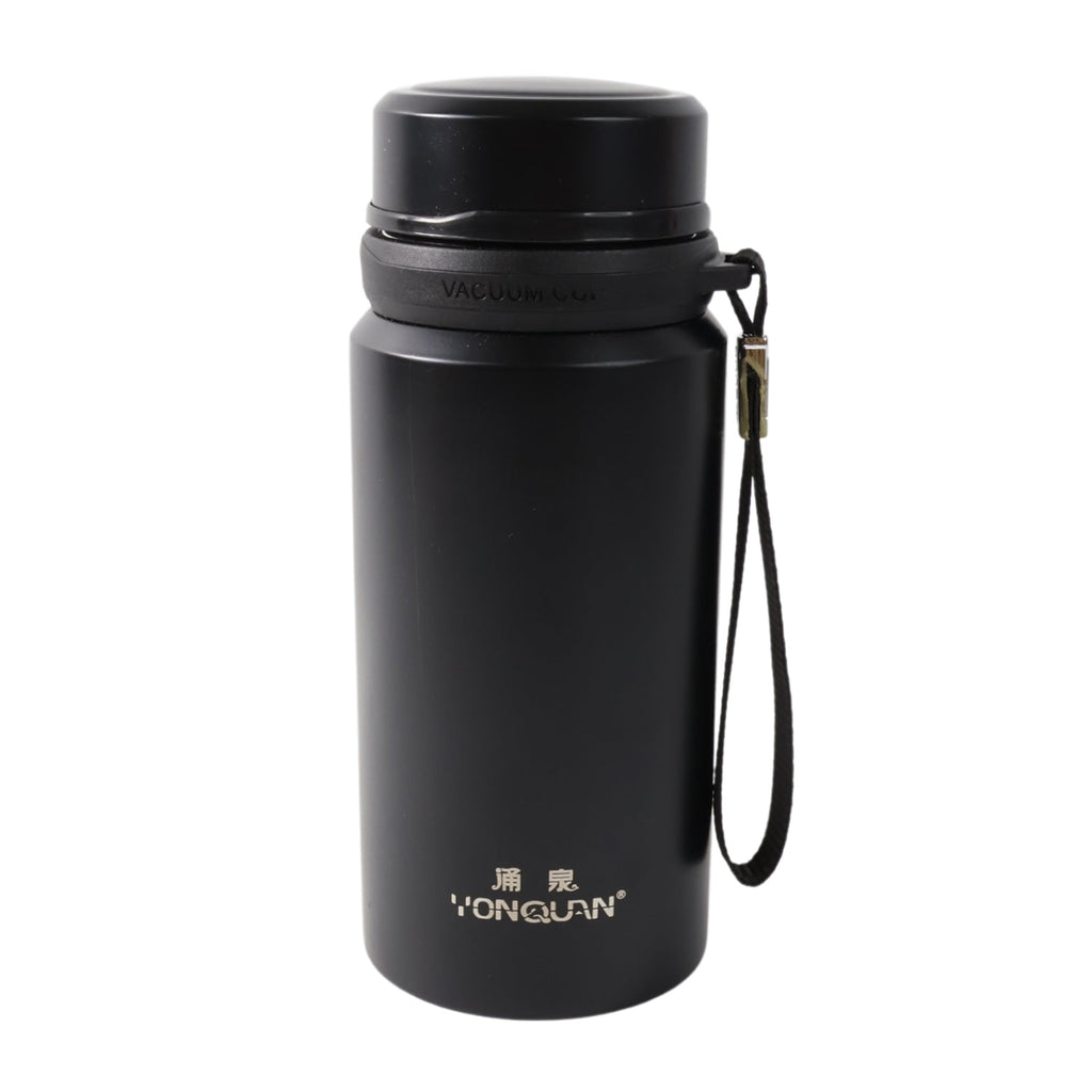 ALVENZA Stainless Steel Insulated Vacuum Bottle 600ml – Keeps Drinks Hot & Cold