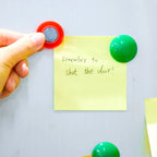 ALVENZA Whiteboard Magnetic Pins – 2cm Colourful Plastic | Deskura