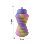 Foldable Silicone Sports Water Bottle Compact & Leak-proof Design - Detail View 6