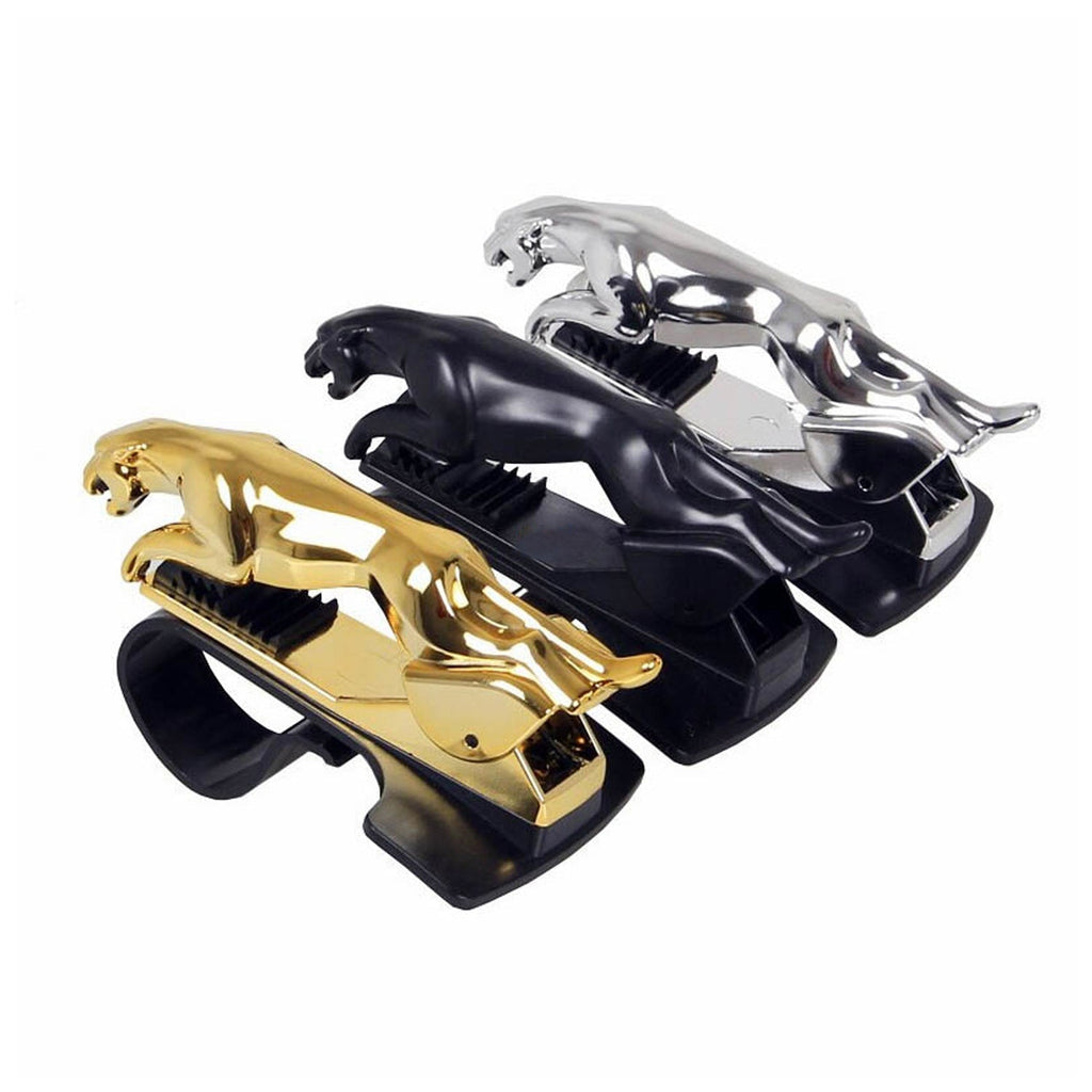 ALVENZA Car Phone Holder – Leopard Design, 360° Rotation Clip | PHOBIA