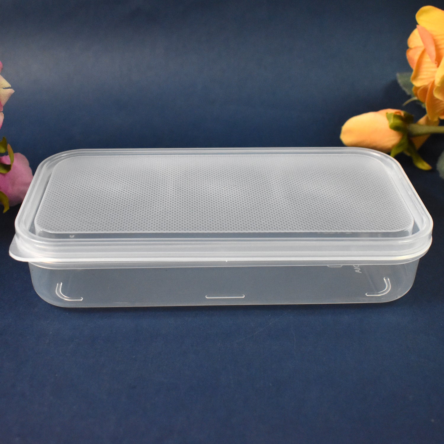Plastic Lunch Box Set 3-Piece Square Storage | Konvex - Detail View 8
