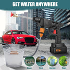ALVENZA Wireless Car Washer Kit – 48V High Pressure & Portable | DeoDap