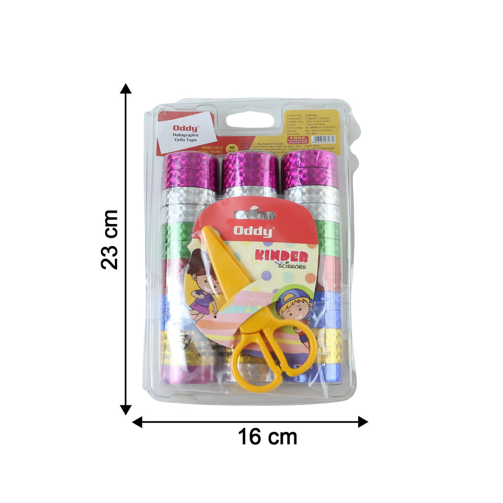 Holographic Decorative Tape Set Vibrant 39-Roll Creative Kit - Detail View 6