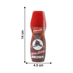 Brown Liquid Shoe Polish Easy Application & Instant Shine - Detail View 6