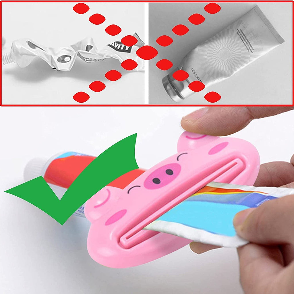 Animal Toothpaste Tube Squeezer Easy and Eco-Friendly Dispensing