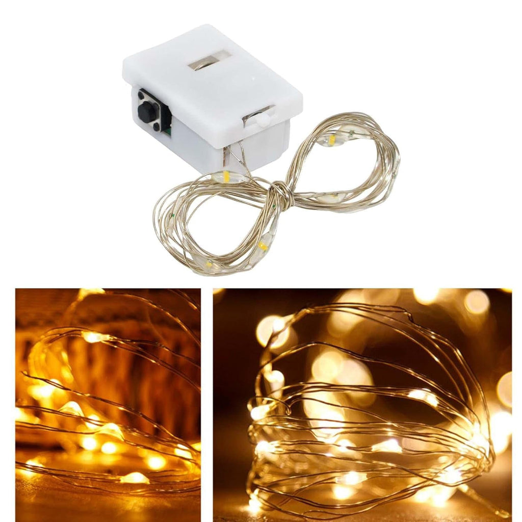 LED Fairy Lights Battery Operated for Festive Decor and Events - Detail View 6