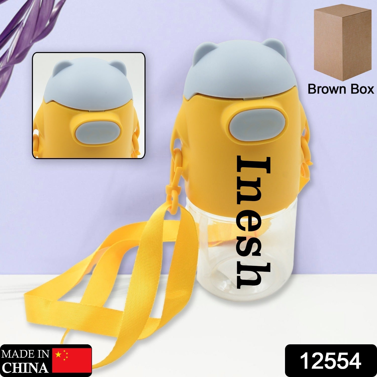 Custom Plastic Water Bottle – Leakproof & BPA-Free | CustomSpot