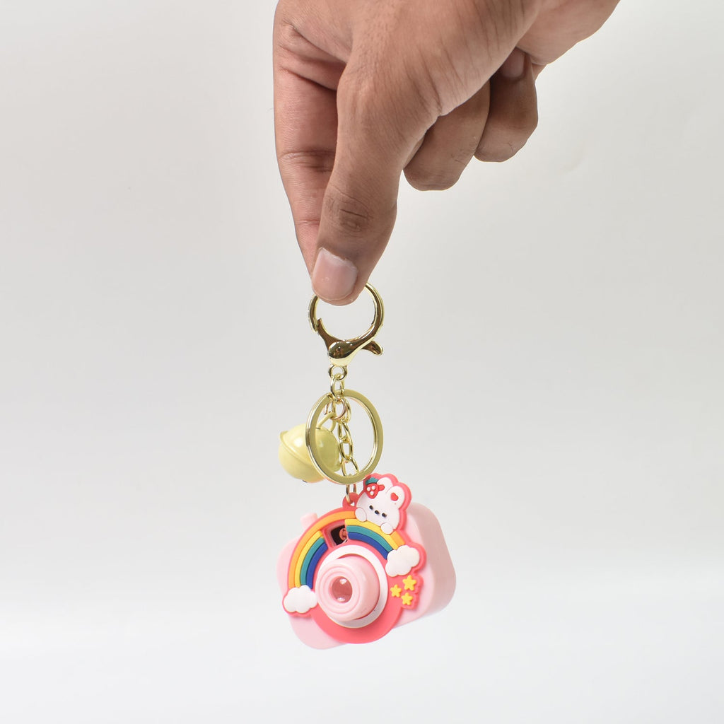 ALVENZA Projective Camera Keychain – Fun Rainbow Image Projector