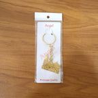 ALVENZA Ram Mandir Keychain – Premium Golden Metal Devotional Accessory