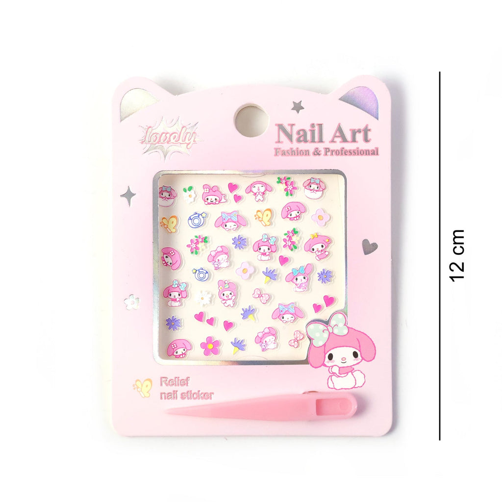 Nail Art Sticker Set Easy DIY Creative Manicure Kit - Detail View 6