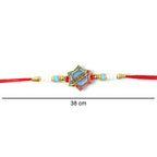ALVENZA Khatu Shyam Rakhi – Colorful Beads for Raksha Bandhan Celebration