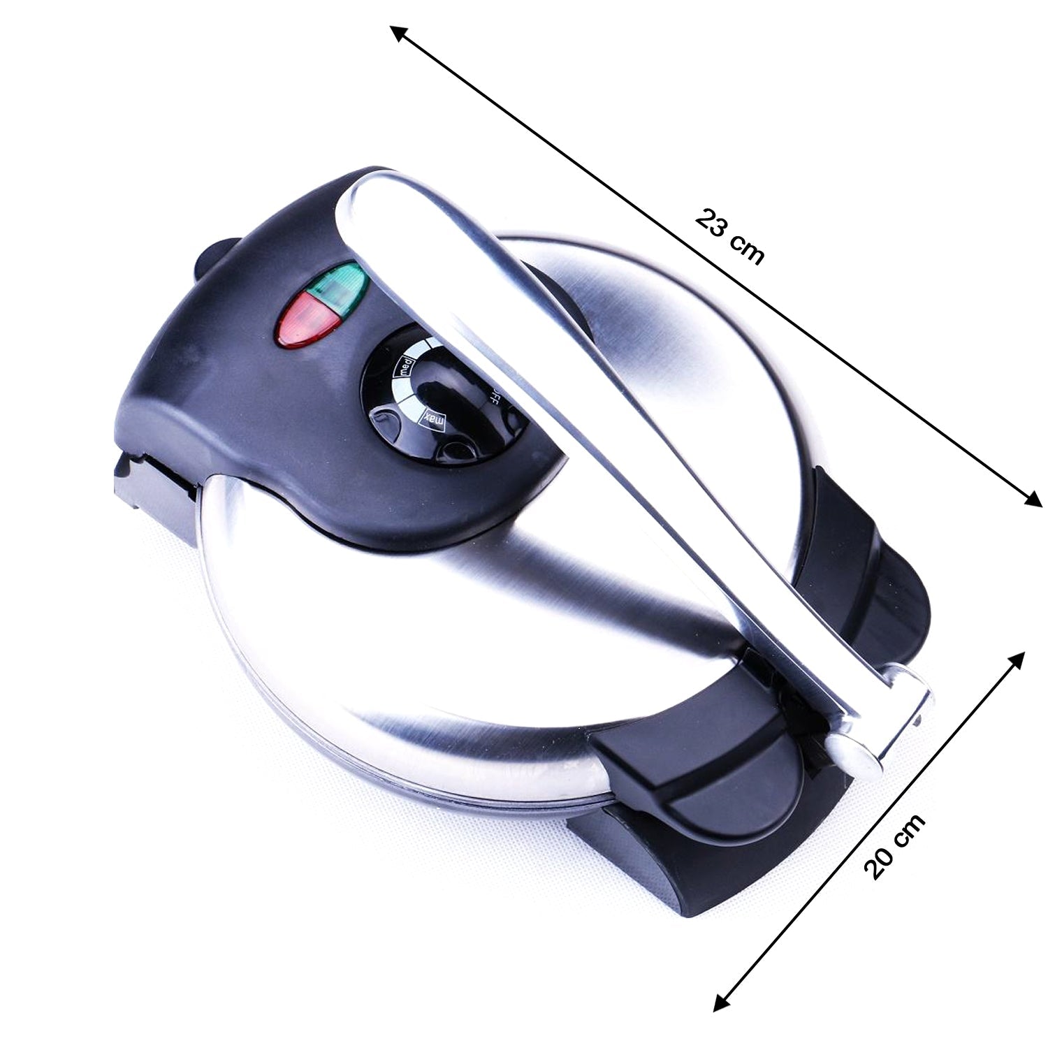 ALVENZA Roti Maker – 1000W Stainless Steel for Soft & Crispy Flatbreads