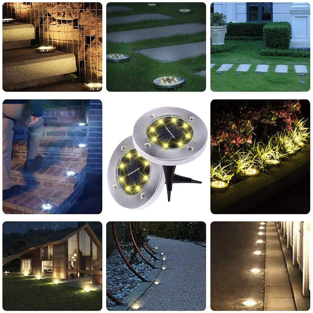 ALVENZA Solar Powered LED Garden Lights – Eco-Friendly Outdoor Pathway Lighting