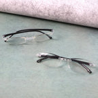 Rimless Reading Glasses – Lightweight Pack of 2 Comfort Readers