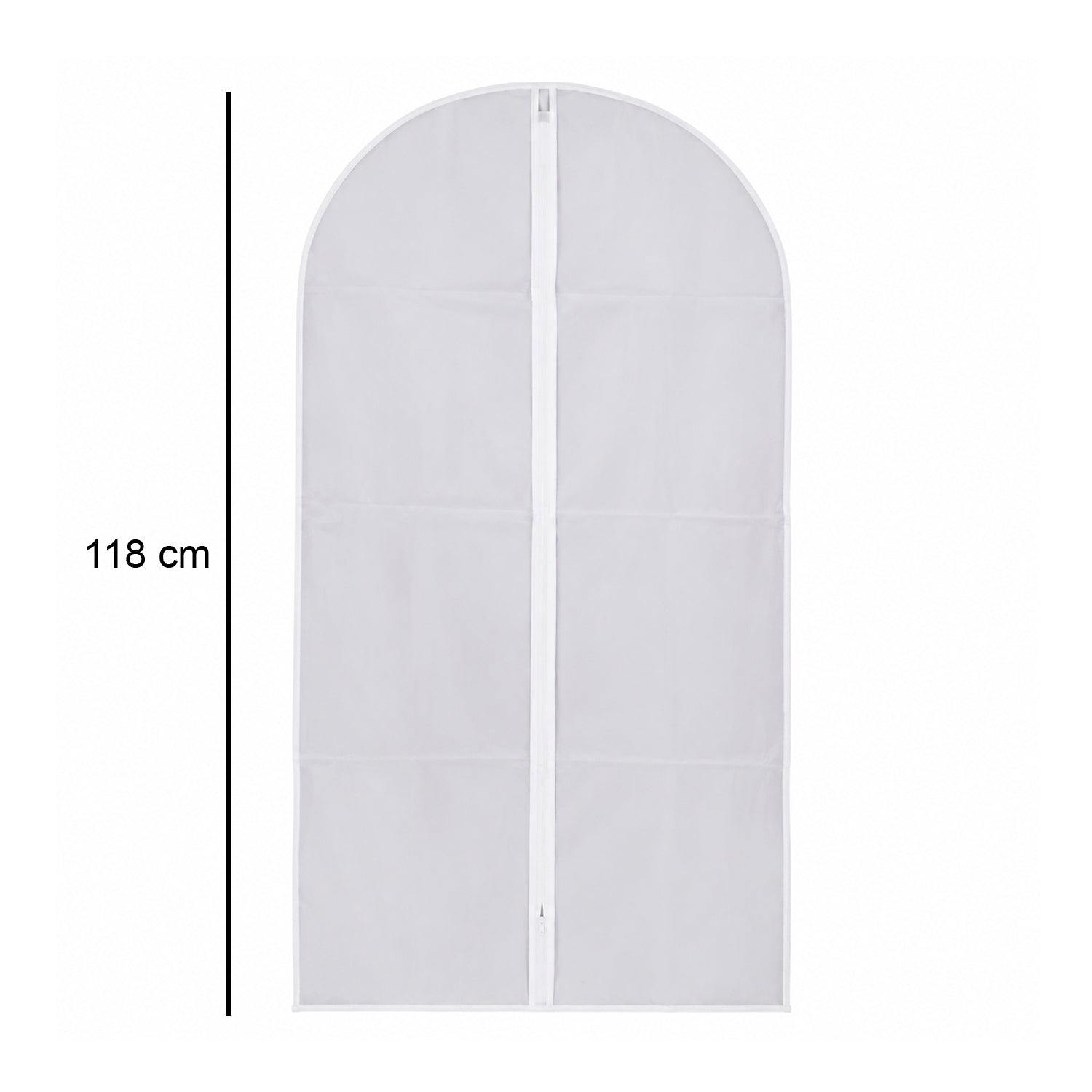 Foldable Suit Cover Space-Saving Clothes Protection for Wardrobes - Detail View 6