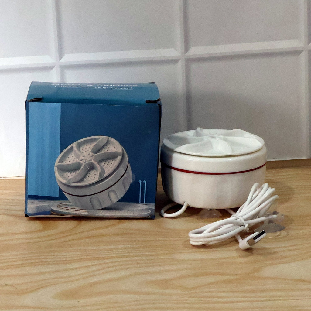 Portable Mini Electric Washing Machine Compact & Easy to Use - Detail View 8