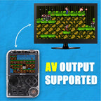 ALVENZA Retro Handheld Game Console – 500 Classic Games & TV Output