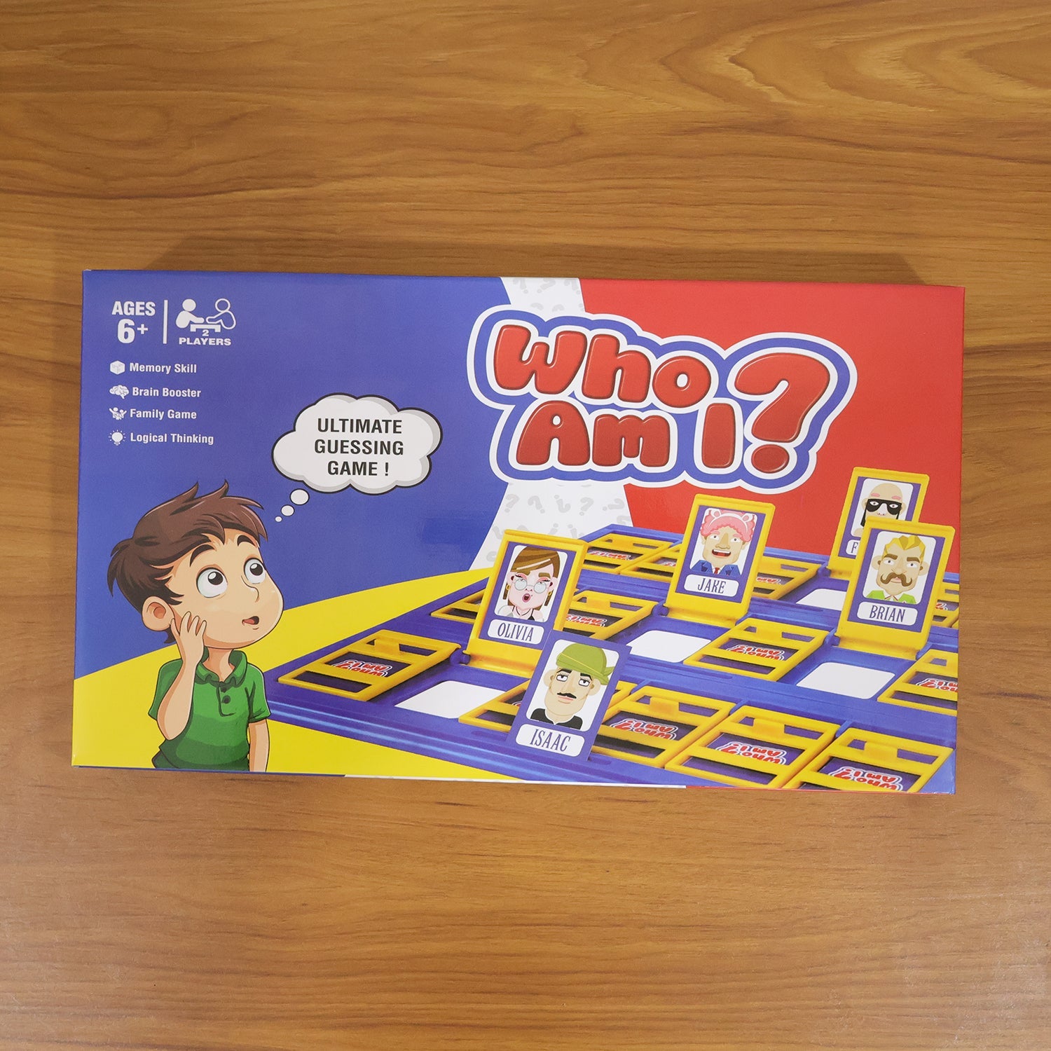 ALVENZA Who Am I Guessing Board Game – Fun Interactive Kids Game
