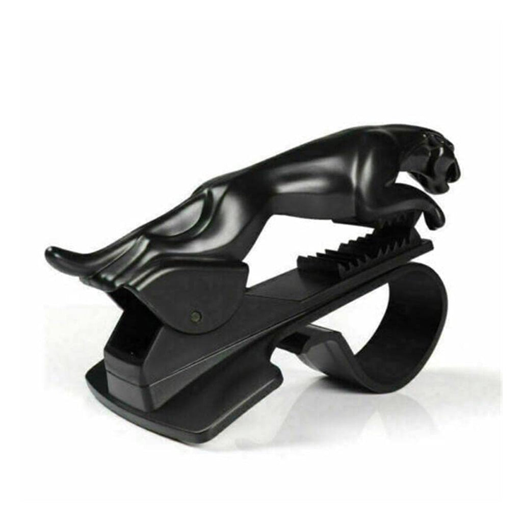 ALVENZA Car Phone Holder – Leopard Design, 360° Rotation Clip | PHOBIA