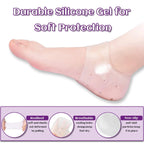 Kid Silicone Heel Protectors Soft Gel Cushions for Heel Care - Detail View 5