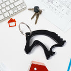 ALVENZA Horse Face Keychain – Durable Metal Equestrian Accessory | Styleva