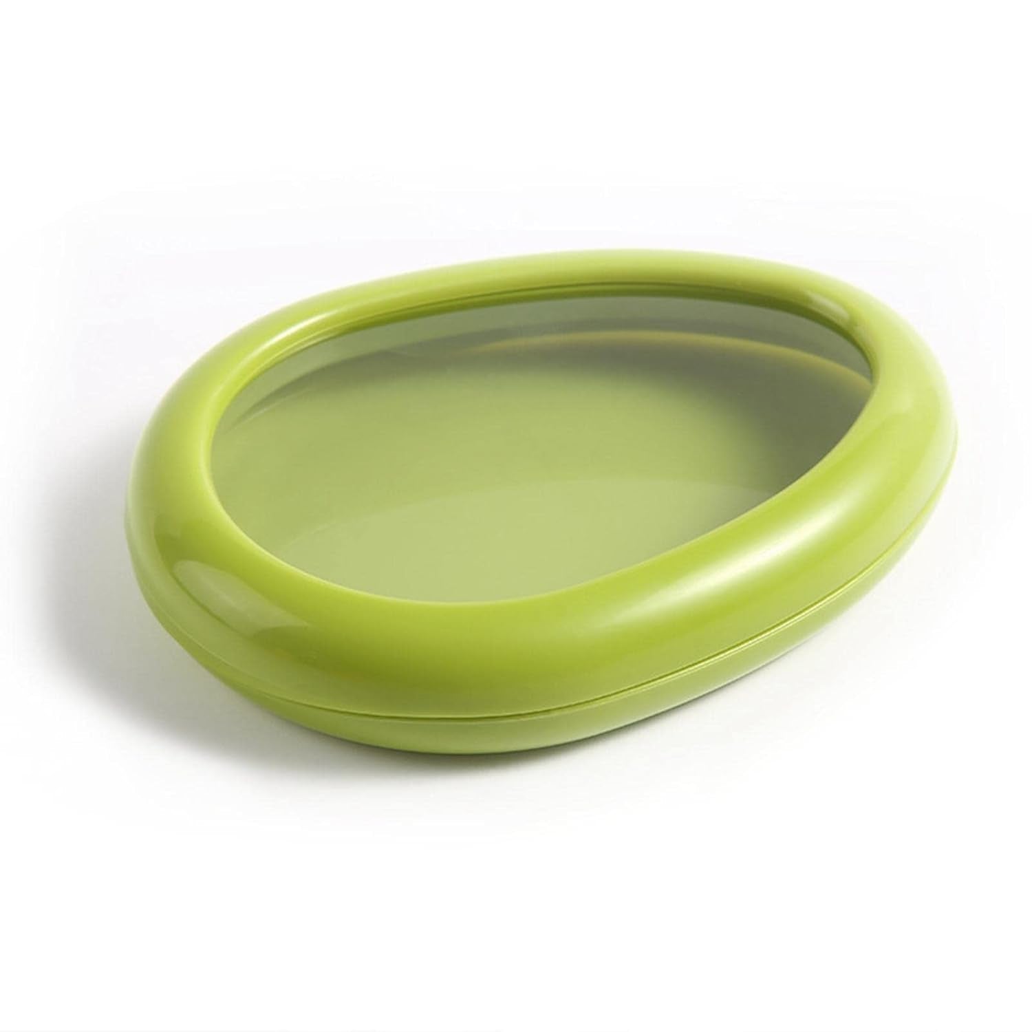Green Oval Vegetable Container Keeps Produce Fresh & Organized - Detail View 5