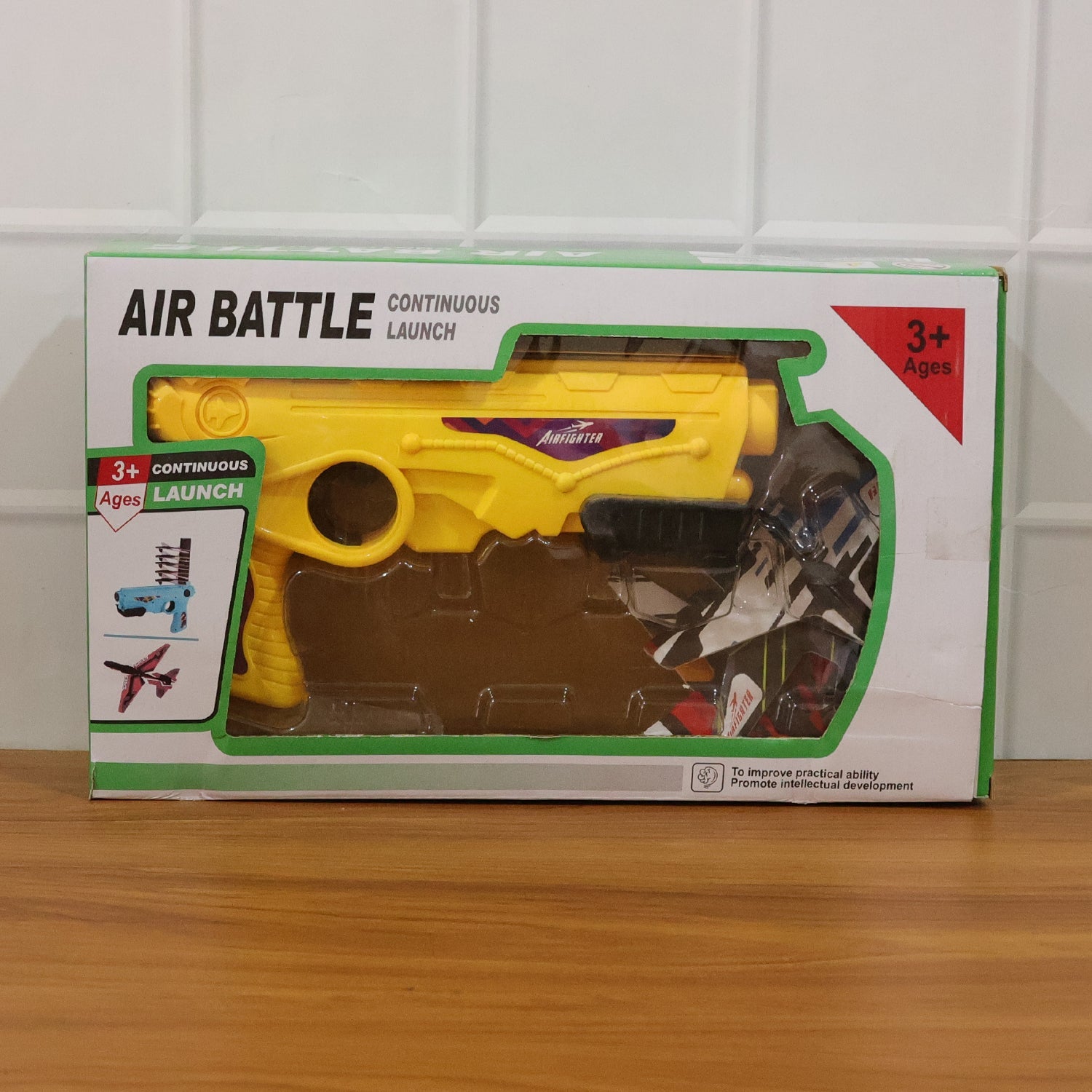 ALVENZA Air Battle Plane Launcher Toy – Safe Foam Glider Set for Kids