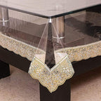 ALVENZA Transparent PVC Table Cover – Waterproof & Stylish for Dining