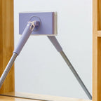 ALVENZA Mini Mop with Automatic Cloth Change & Push-Pull Handle | Velvet Wipe