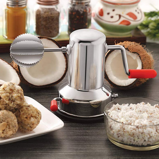 ALVENZA Coconut Scraper Manual Steel – Durable Kitchen Tool | Styleva