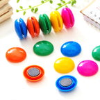 ALVENZA Whiteboard Magnetic Pins – 2cm Colourful Plastic | Deskura