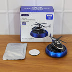 ALVENZA Solar Helicopter Car Air Freshener – Rotates & Freshens Dashboard