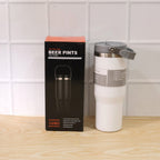 ALVENZA Vacuum Insulated Stainless Steel Tumbler – Keeps Beverages Hot & Cold