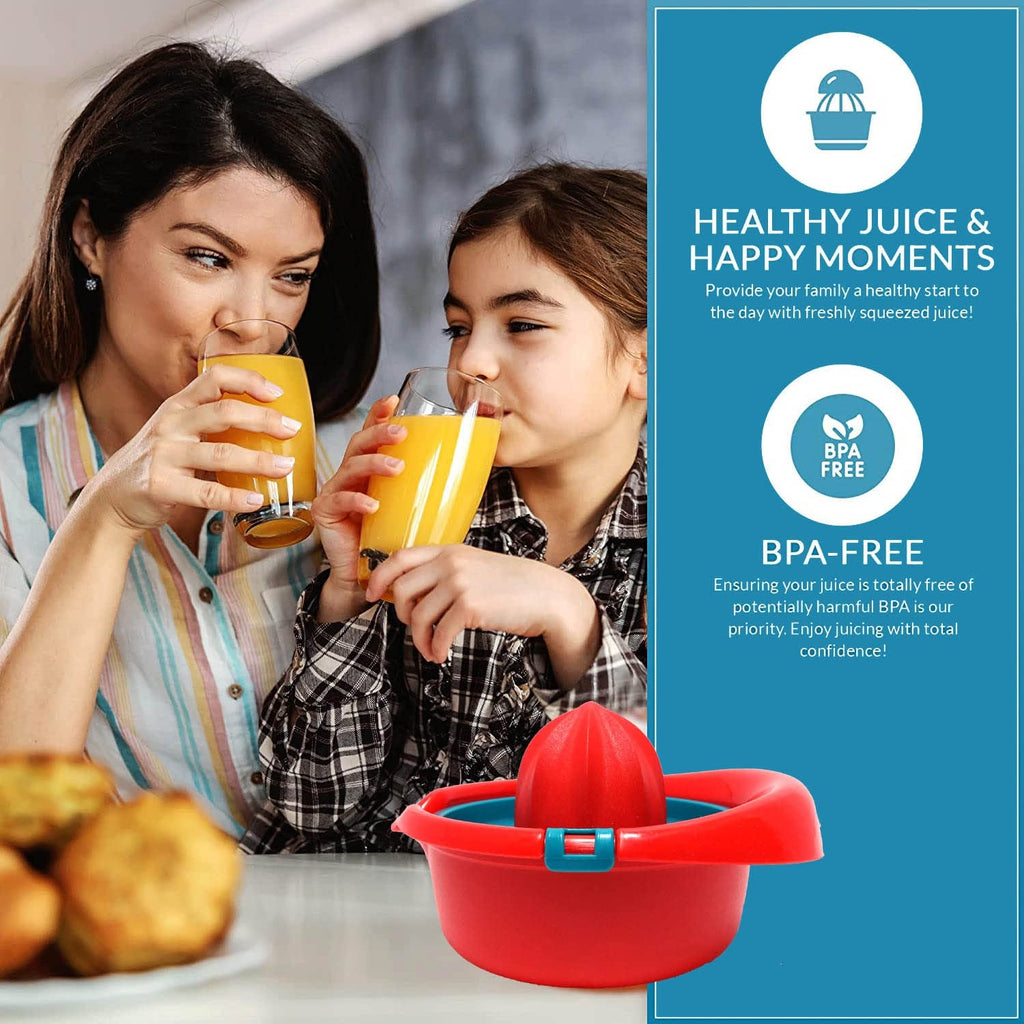 Orange Hand Press Juicer Durable & Easy Clean | Corporate Kudos - Detail View 5