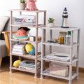 ALVENZA 4-Layer Storage Shelf – Narrow & Versatile Organizer | Organivo