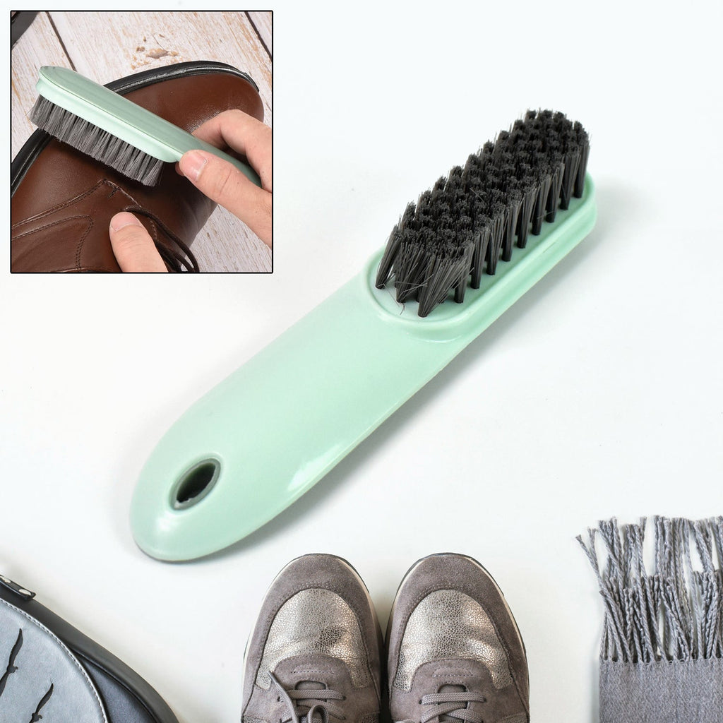 Shoe & Clothes Cleaning Brush Soft Bristle Scrubber | Velvet Wipe