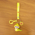 ALVENZA Cute Dinosaur Keychain – Playful Accessory for Bags & Keys