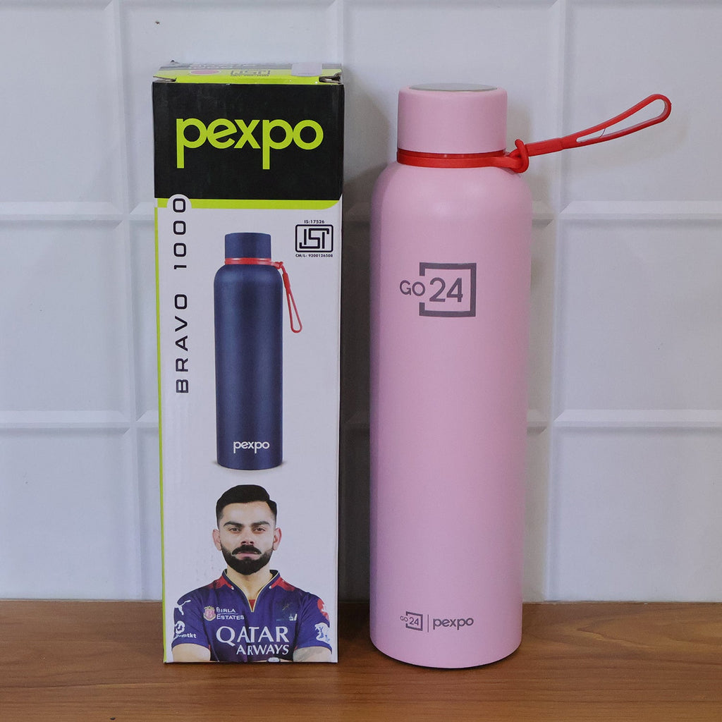 ALVENZA Vacuum Insulated Water Bottle – Keeps Drinks Hot & Cold for Hours