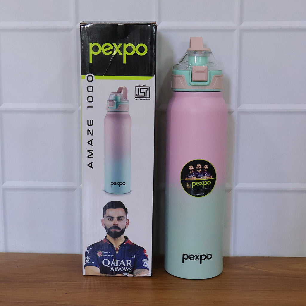 ALVENZA Insulated Stainless Steel Water Bottle – Hot & Cold Retention for Active Use