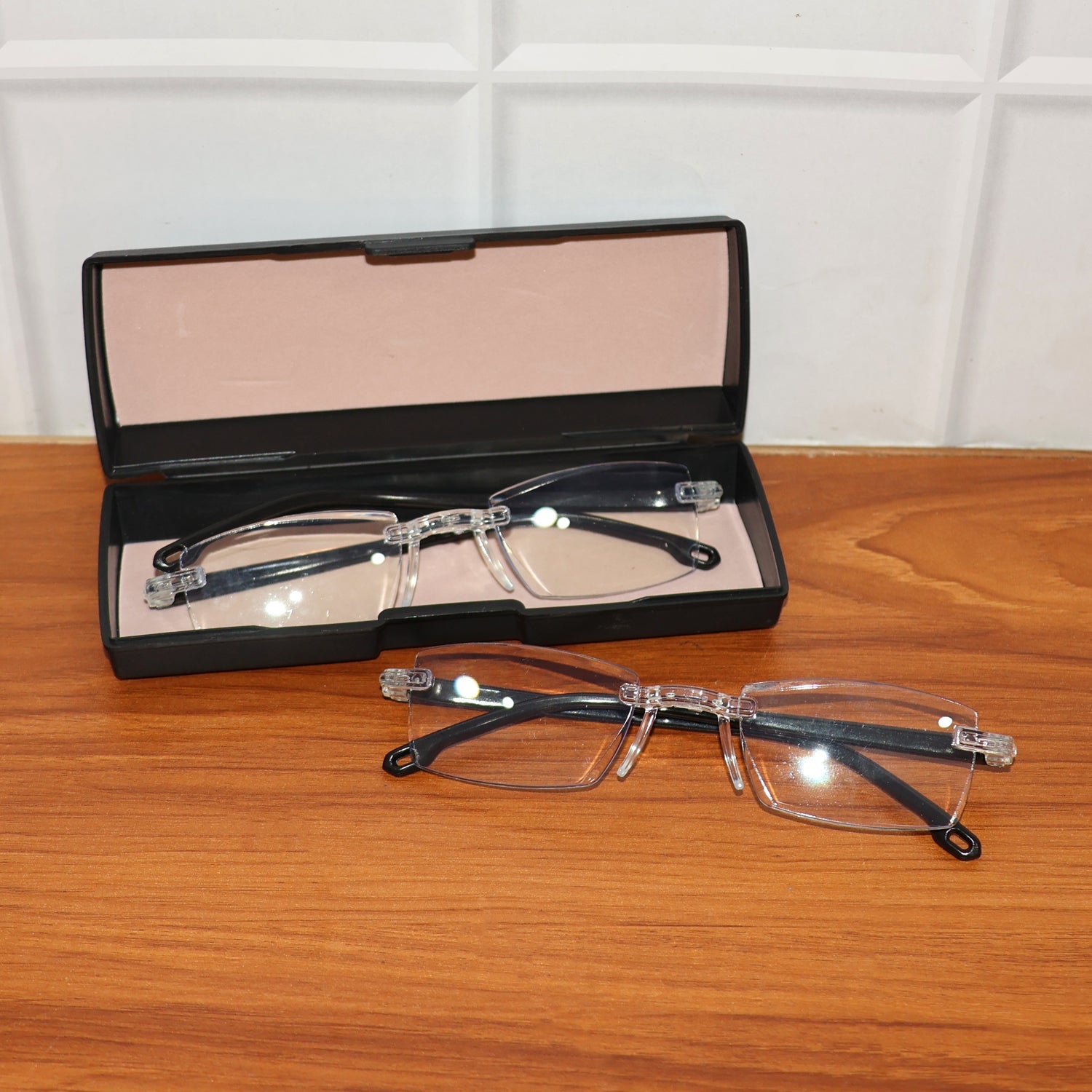 Rimless Reading Glasses – Lightweight Pack of 2 Comfort Readers