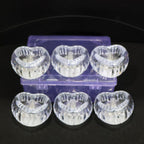 ALVENZA LED Crystal Tealight Candles – Elegant Flameless Warm Glow (6 Pc)