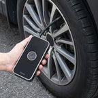 Portable Electric Car Tyre Pump Wireless & Rechargeable for Easy Inflation - Front View