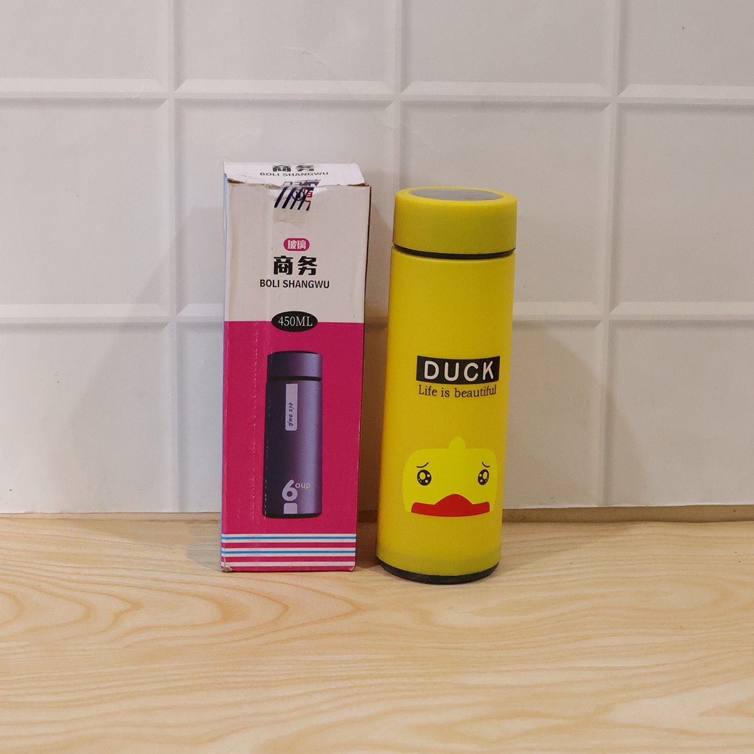 Frosted Glass Kids Water Bottle Leak-proof & Stylish Design - Detail View 8