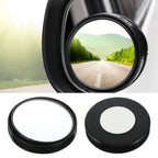 ALVENZA Car Blind Spot Mirrors – Wide Angle Convex Safety Set