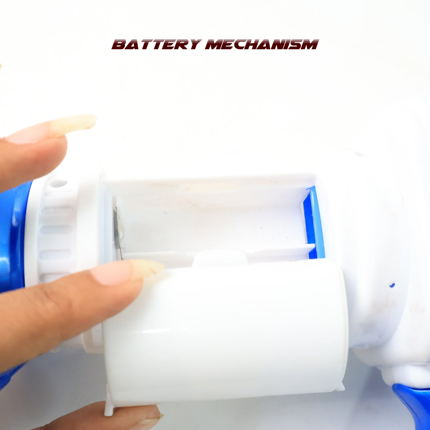 Bubble Gun for Kids 32 Holes, Powerful Blaster | Play & Move - Detail View 7