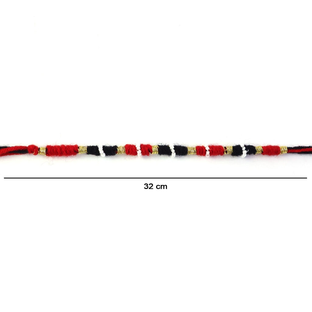 Rakhi Traditional Beaded Thread for Raksha Bandhan - Detail View 6